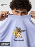 Oversized T-Shirt: Peace Is Overrated Oversized T-Shirts