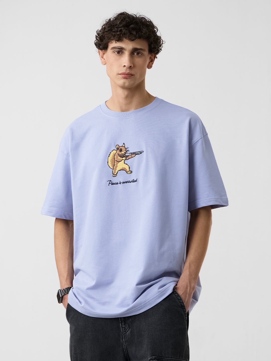 Oversized T-Shirt: Peace Is Overrated Oversized T-Shirts