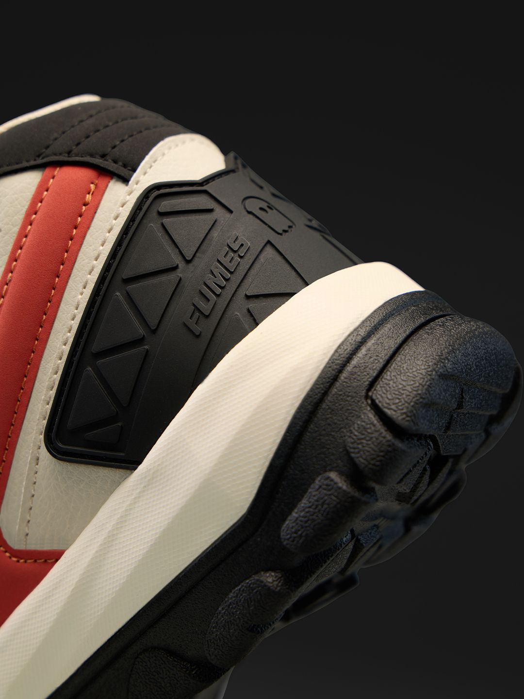 Fumes: Hazard Men Low Top Sneakers