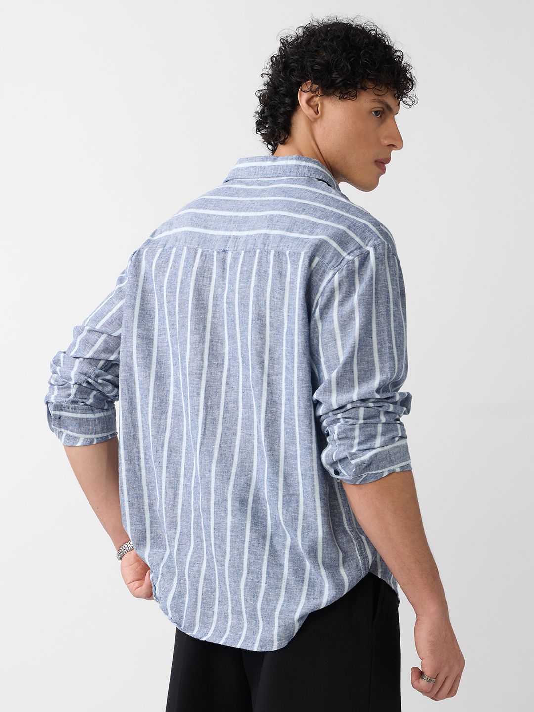 Cotton Linen Stripes: Nautical Cotton Linen Shirts