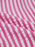 Stripe Shirt: Rose Women Oversized Shirts