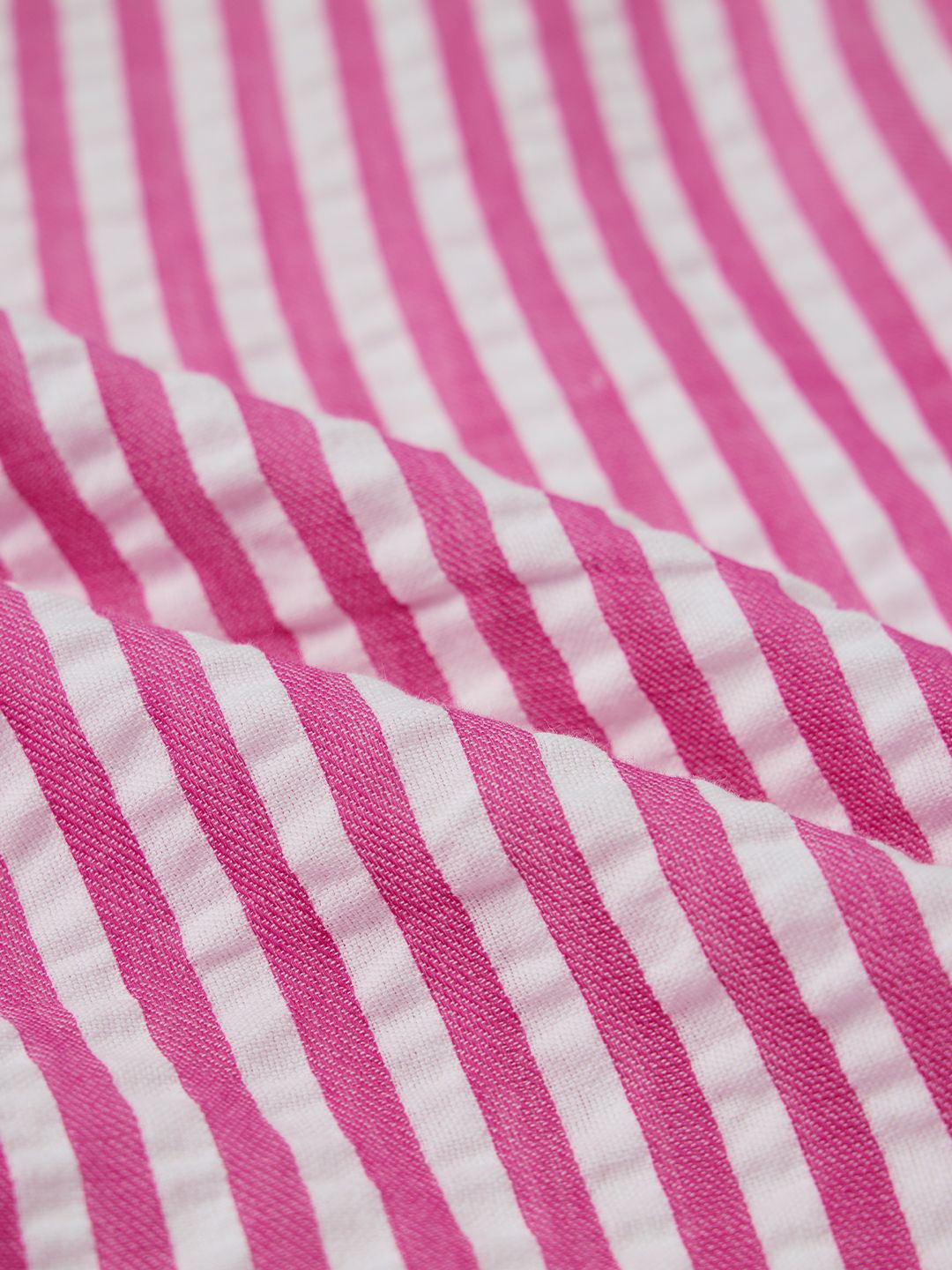Stripe Shirt: Rose Women Oversized Shirts