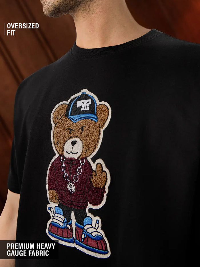 Ted The Stoner: Baby Terry Oversized T-Shirts