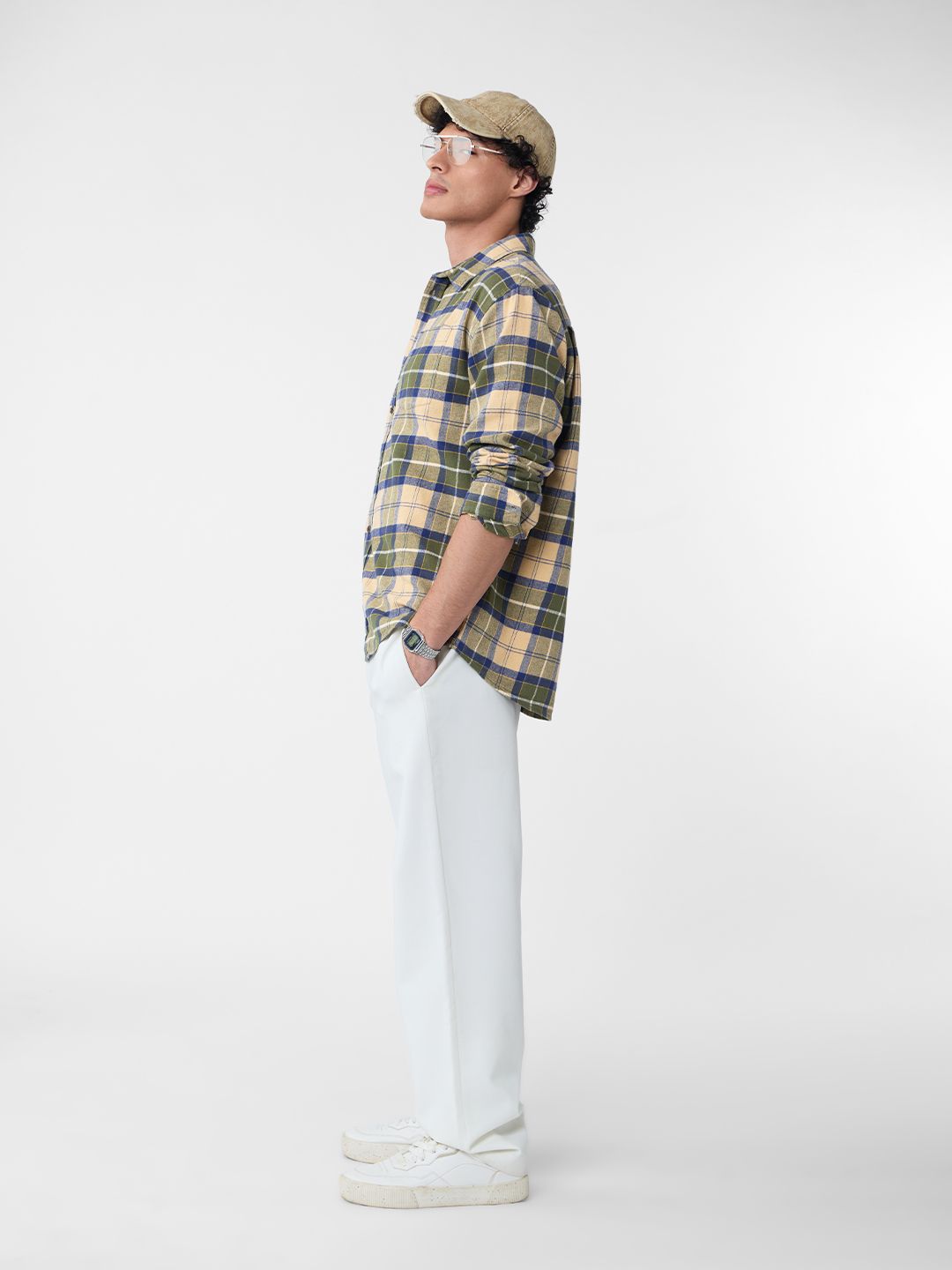 Plaid: Cedar Men Utility Shirts