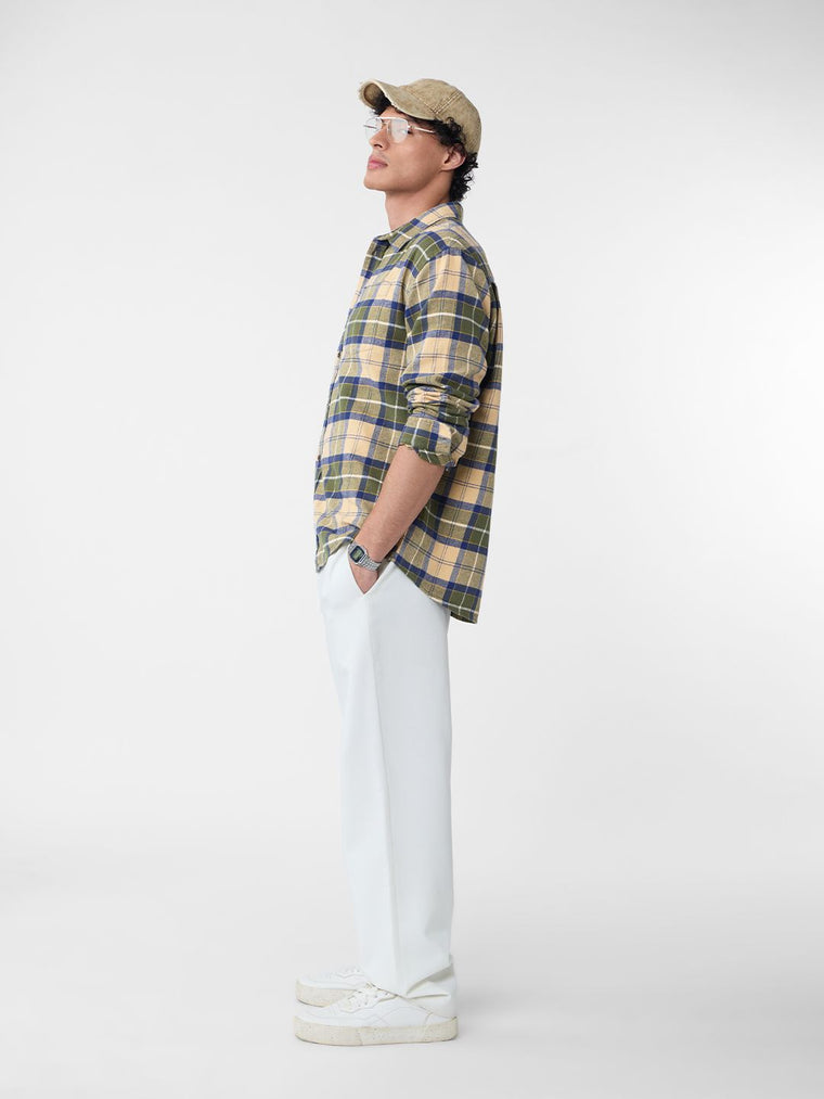 Plaid: Cedar Men Utility Shirts