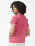 Vintage Solids: Fuchsia Pink Women Regular T-Shirts