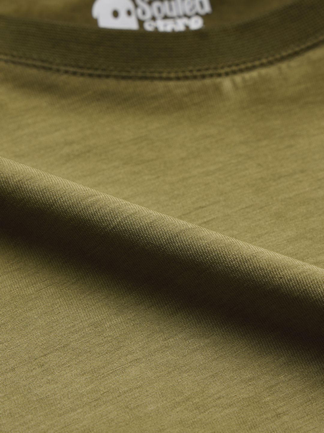 Vintage Solids: Fern Green Women Regular T-Shirts