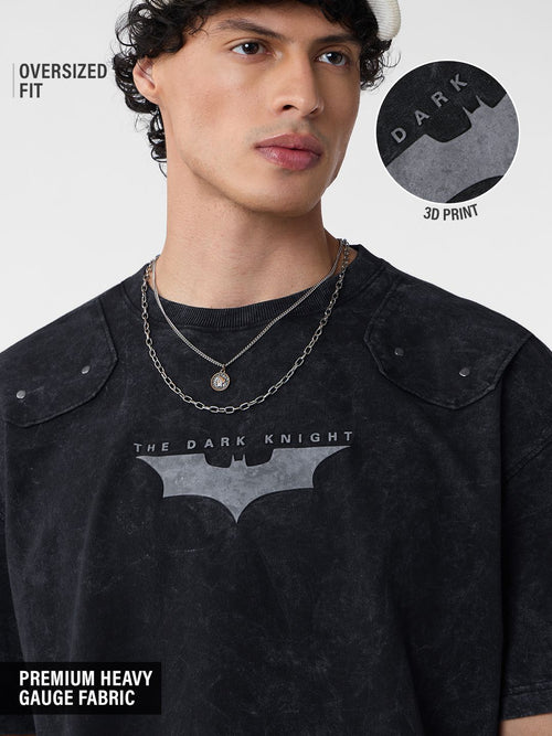 Batman: Dark Knight Logo Oversized T-Shirts