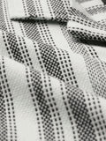 TSS Originals: Monochrome Stripes Men Textured Shirts