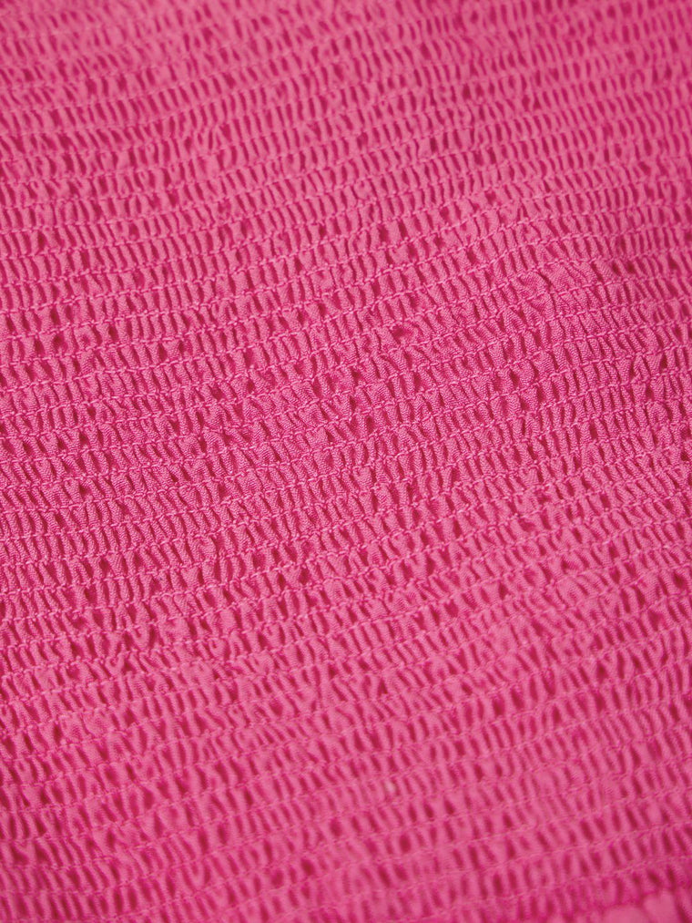 Textured Jumpsuit: Fuchsia Women Jumpsuits