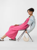 Textured Jumpsuit: Fuchsia Women Jumpsuits