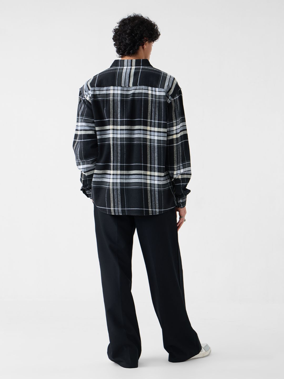 Plaid Shirt: Steel Men Utility Shirts