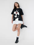 Sylvester: Pussycat Women Oversized T-Shirts