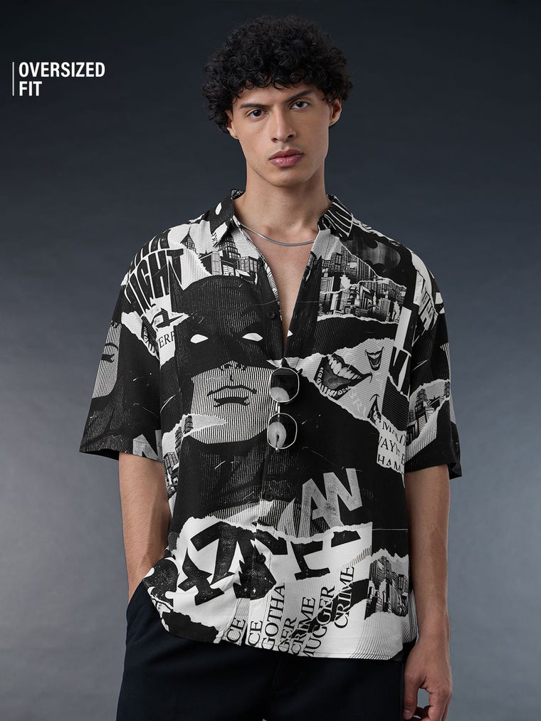 Batman: Wayne Industries Oversized Shirts