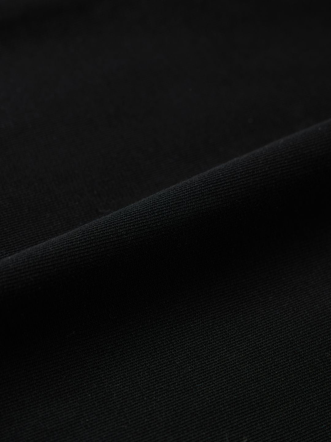 Core Solid Joggers: Black Oyster Women Straight Joggers