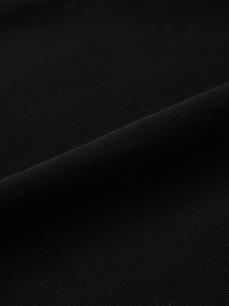 Core Solid Joggers: Black Oyster Women Straight Joggers
