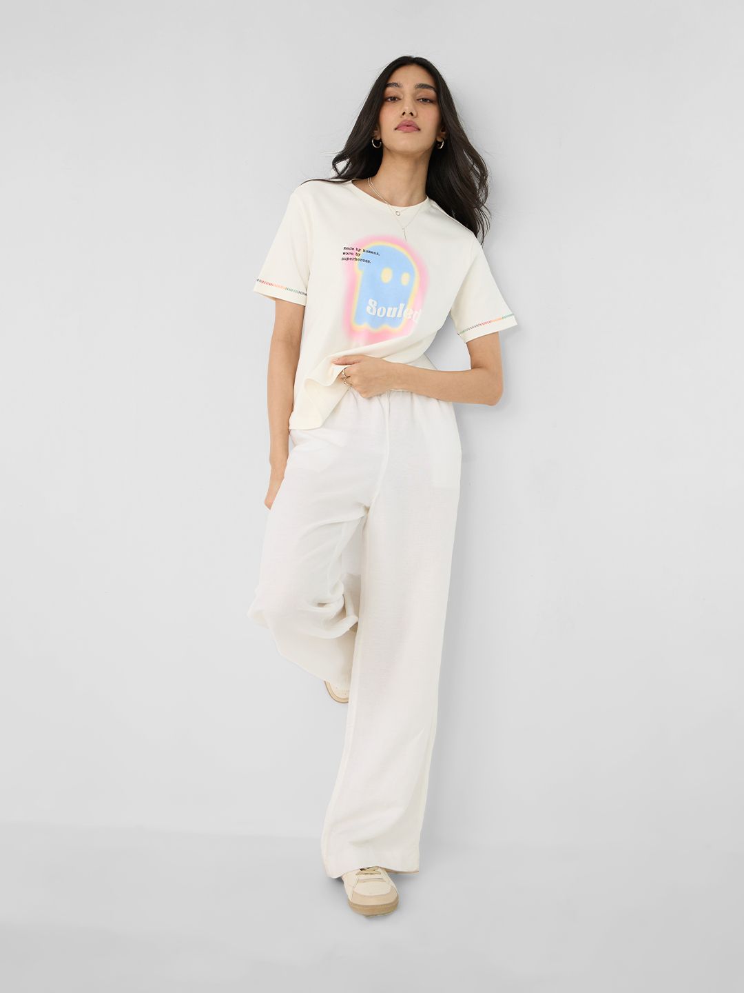 Souled Originals: Aura Women Relaxed T-Shirts