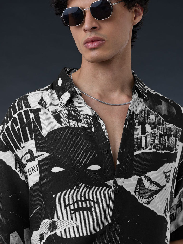 Batman: Wayne Industries Oversized Shirts