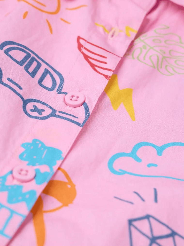 TSS Originals: Giggle Pop Girls Cotton Crop Tops (2-8 Yrs)