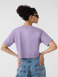 TSS Originals: Blessed And Unbothered Women Oversized Cropped T-Shirts