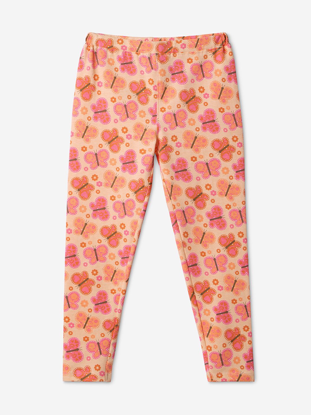 TSS Originals: Flutter Girls Cotton Leggings (2-8 Yrs)
