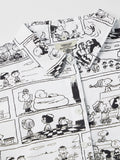 Peanuts: Comic Print Women Oversized Shirts