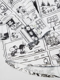 Peanuts: Comic Print Women Oversized Shirts