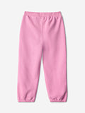 Solid Joggers: Rosy Pink Girls Cotton Joggers (2-8 Yrs)