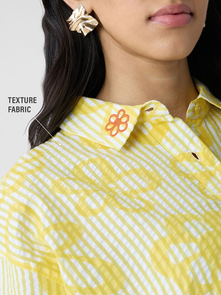 TSS Originals: Hello Sunshine Women Oversized Shirts