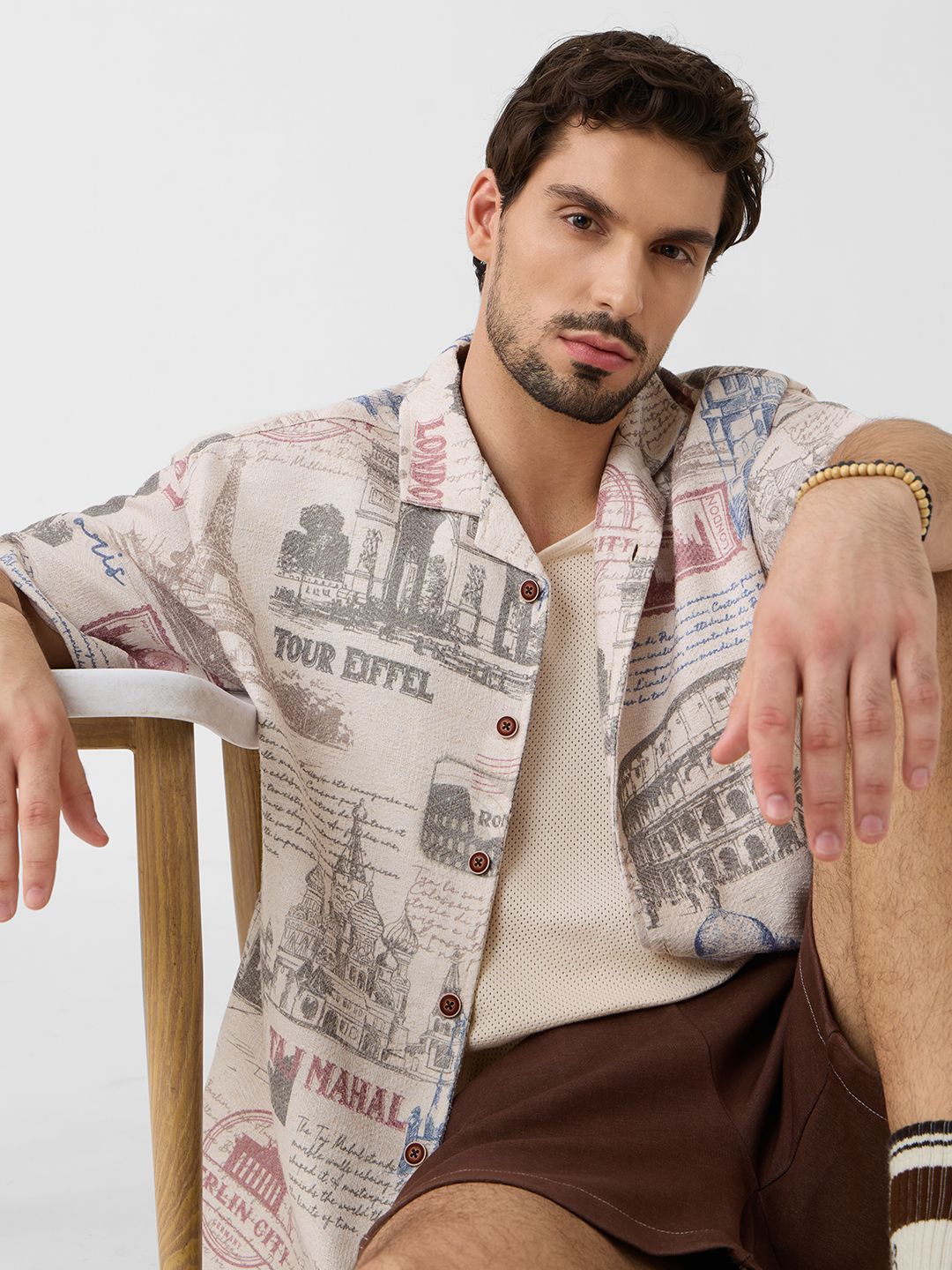 Textured Shirt: Monuments Holiday Shirts