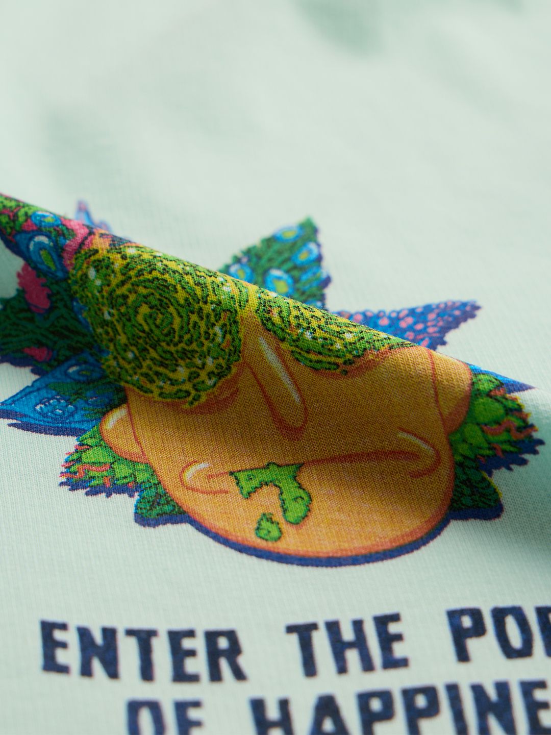 Rick And Morty: Portal To Happiness Oversized T-Shirts