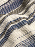 Stripes: Blue Dune Men Textured Shirts