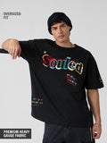 Souled: Colour Stroke Oversized T-Shirts