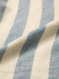 Cotton Linen Stripes: Coastal Cotton Linen Shirts