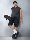 TSS Originals: Navy Camo Men Cargo Shorts