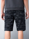 TSS Originals: Navy Camo Men Cargo Shorts