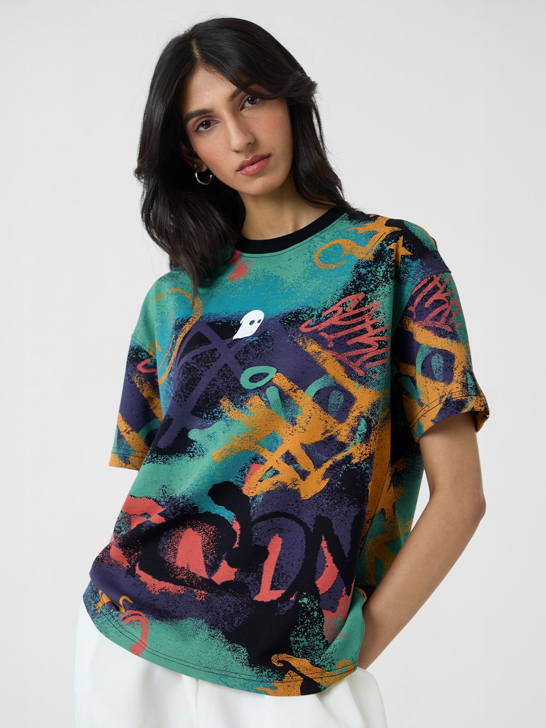 Souled Originals: Kaleido Women Oversized T-Shirts