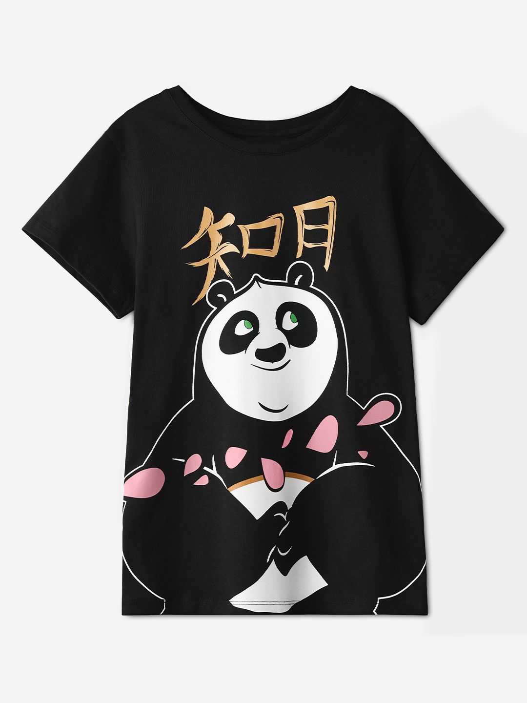 Kung Fu Panda: Wisdom Girls Cotton T-Shirts (2-8 Yrs)