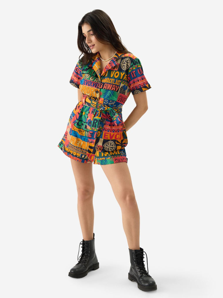 Playsuit: Traveller Women Playsuits