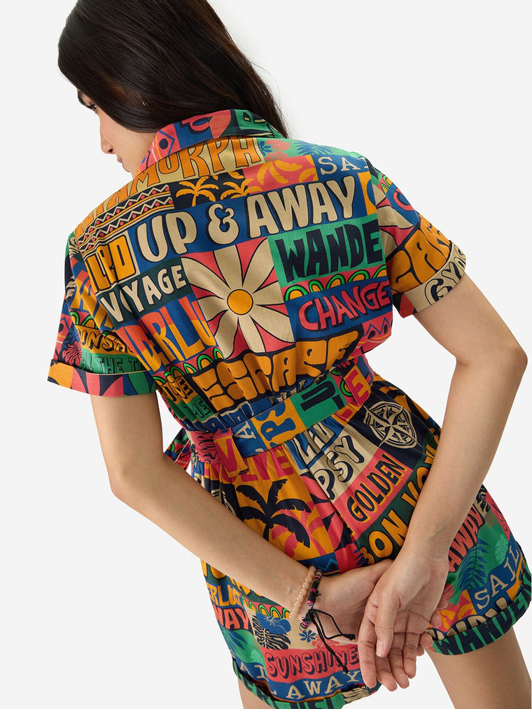 Playsuit: Traveller Women Playsuits