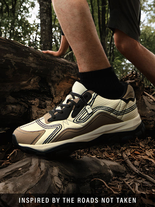Pathfinder: Mocha Men Low Top Sneakers