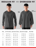 Ombre: Midnight Blue Oversized Full Sleeve T-Shirts