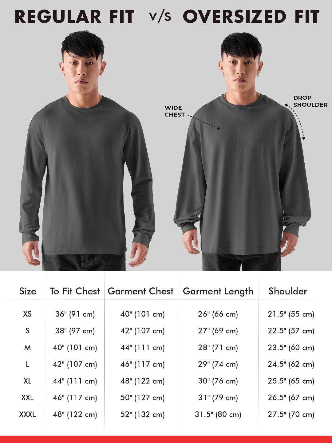 Ombre: Midnight Blue Oversized Full Sleeve T-Shirts