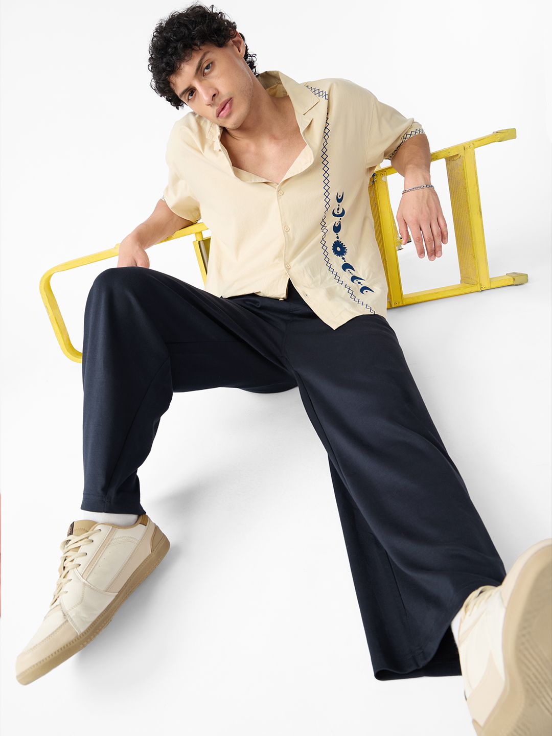 Korean Joggers: Navy Korean Joggers