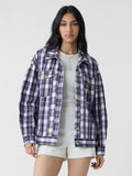 Plaid Shacket: Morocco Women Shackets