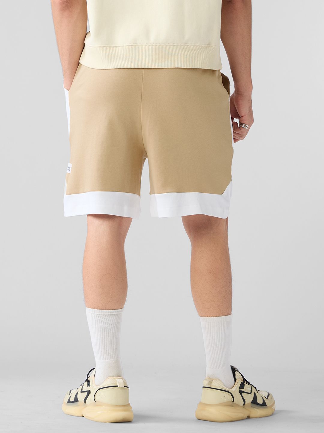 TSS Originals: Beige Factor Men Bermuda Shorts
