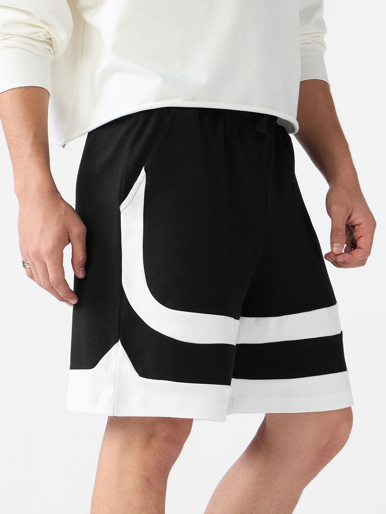 TSS Originals: Black Factor Men Bermuda Shorts