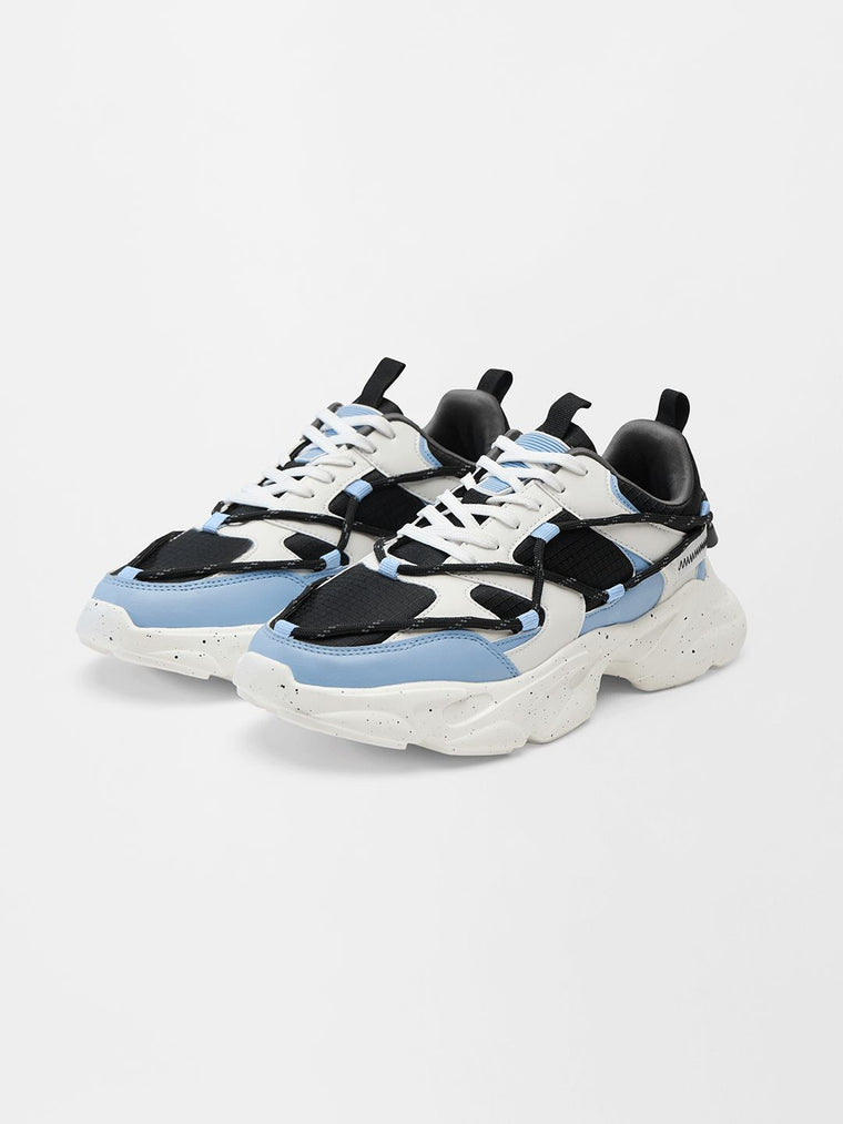 Souled: Swift Blue Men Low Top Sneakers