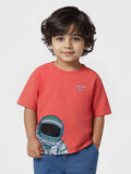 Regular T-Shirt: Space Age Boys Cotton T-Shirts (2-8 Yrs)