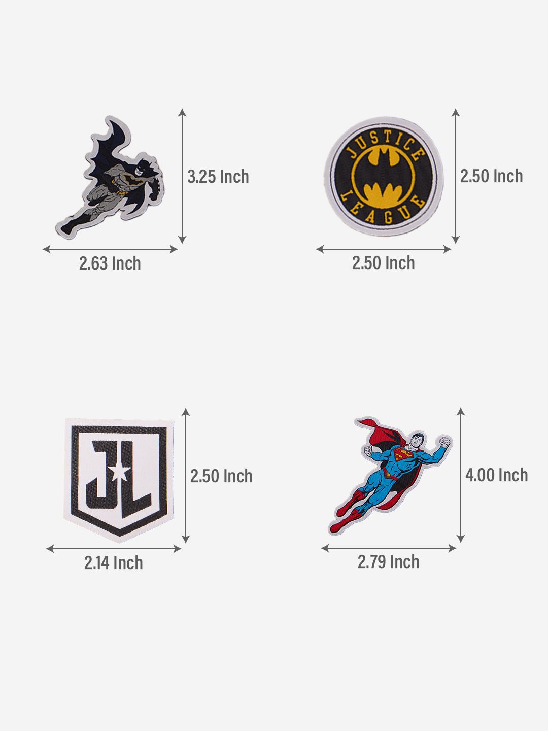 DC: Justice League Boys Cotton T-Shirts (2-8 Yrs)